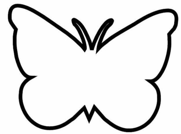 Бабочка рисунок