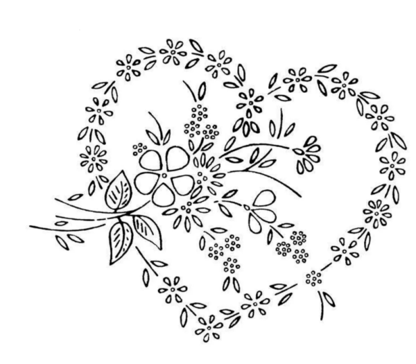 Узоры для вышивки гладью