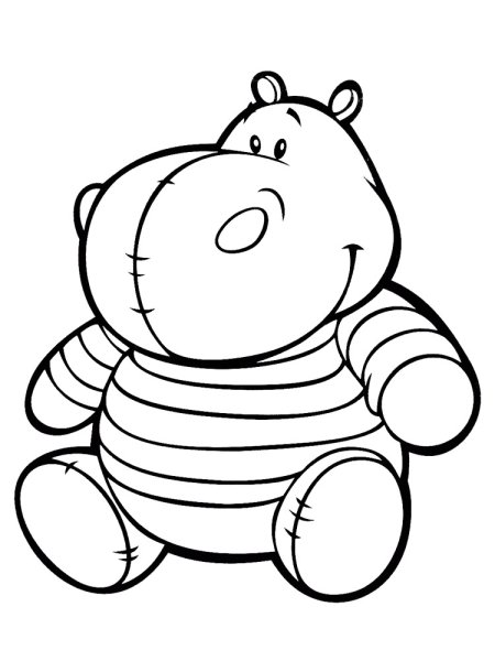 Раскраска. Игрушки