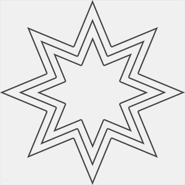 Трафареты звезд восьмиконечной звезды