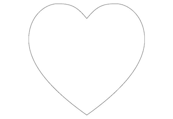 Сердце контур