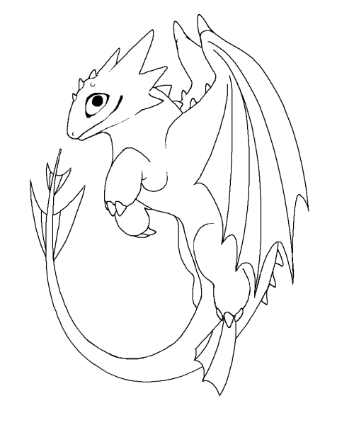 Контуры драконов