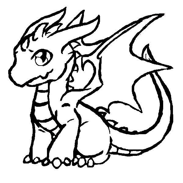 Контуры драконов