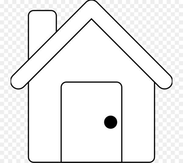 Домик для раскрашивания