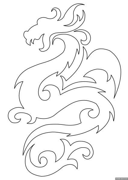 Эскизы трафаретов