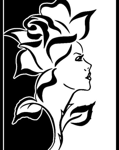 Красивые трафареты