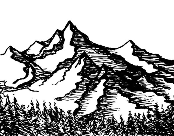 Горы Графика