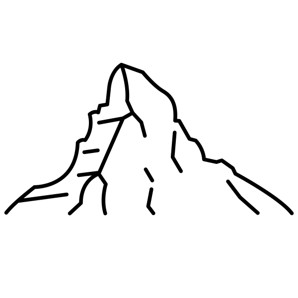 Скала раскраска