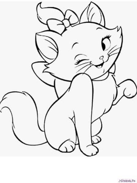 Контуры для рисования для детей