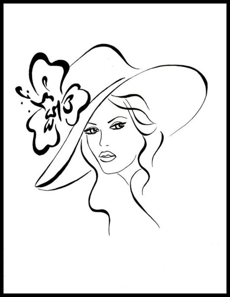 Влюбленные одной линией