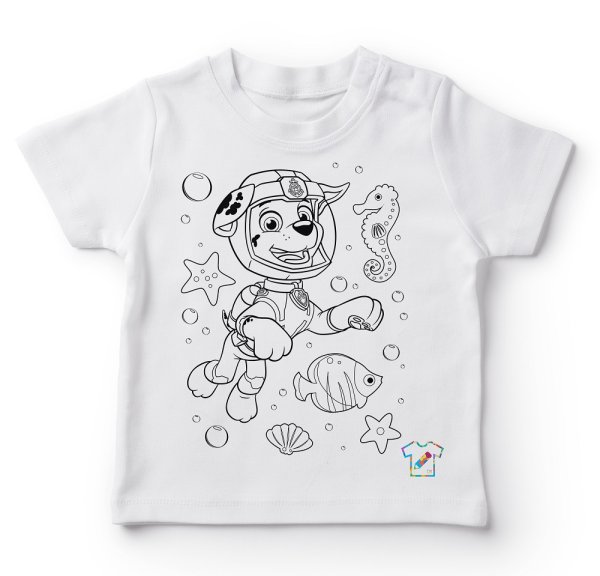 Футболка раскраска