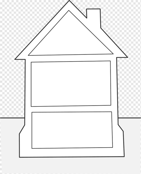 Домик контур