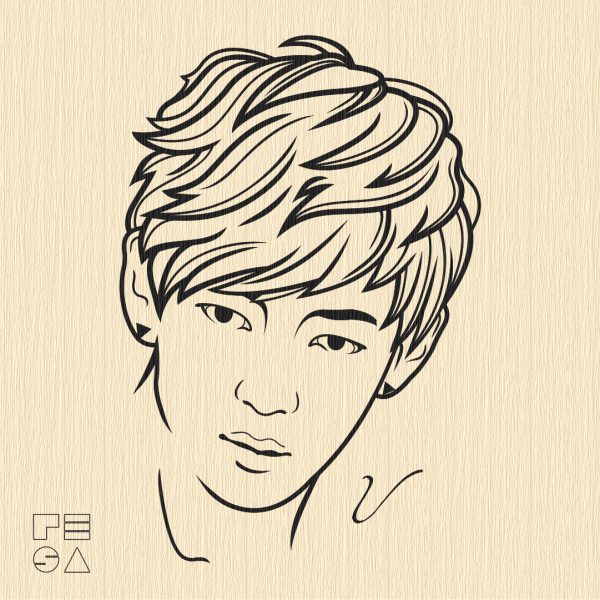 Lineart BTS Джин