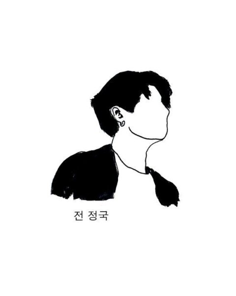 Силуэт Чонгука