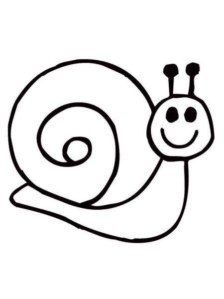 Рисование улитка