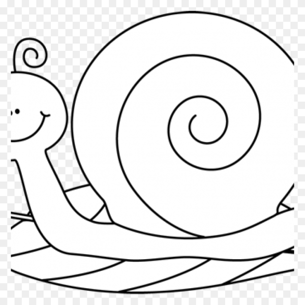 Улитка раскраска для малышей