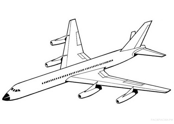 Раскраска истребитель