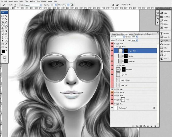 Рисование в фотошопе