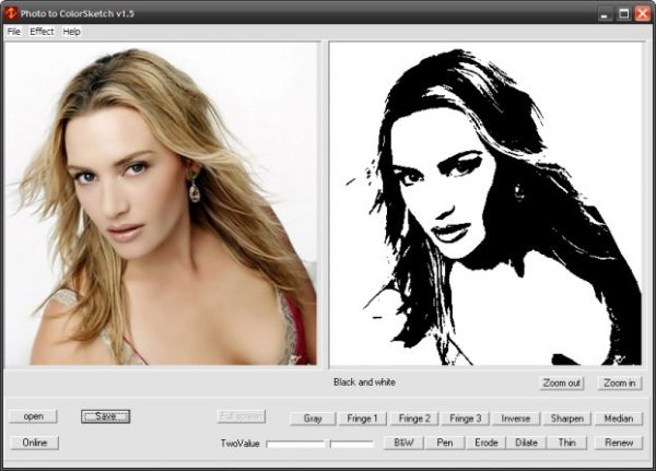 Перевести картинку в векторное изображение