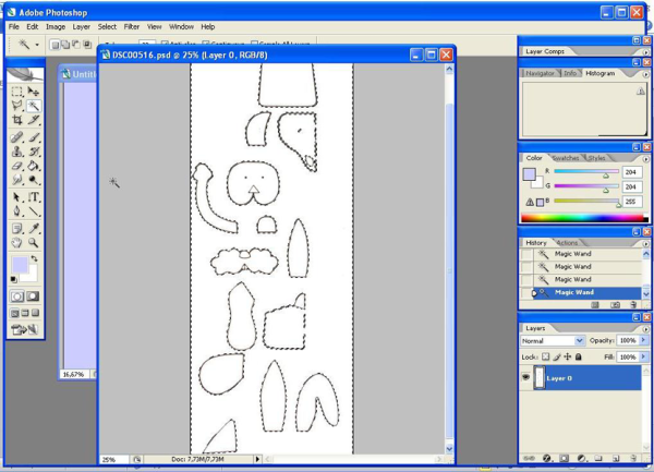 Контур для фотошопа