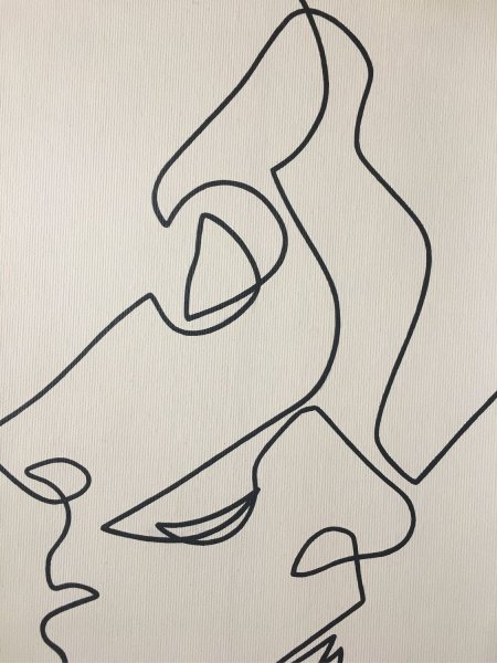 Девушка в профиль