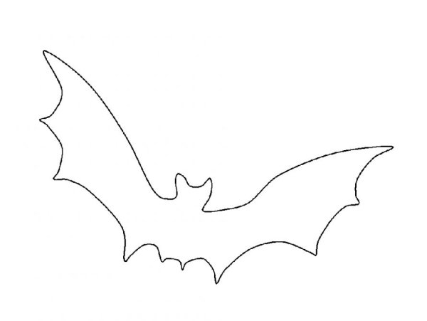 Бэтаранг Бэтмена чертеж