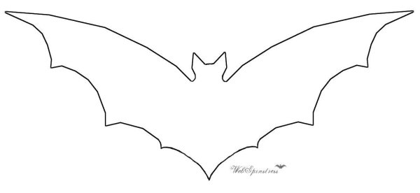 Нарисовать летучую мышь