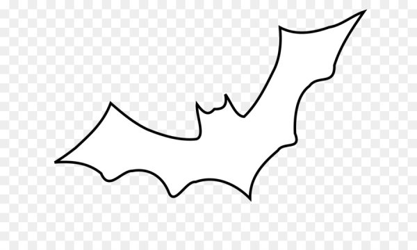 Трафарет летучей мыши для вырезания
