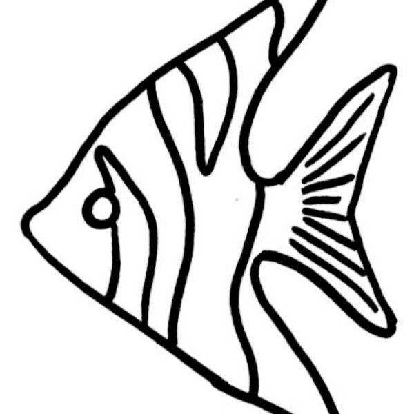 Трафарет "рыбки"