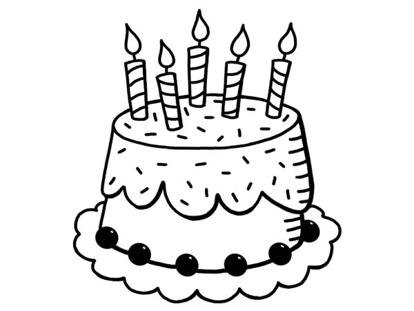 Торт рисунок