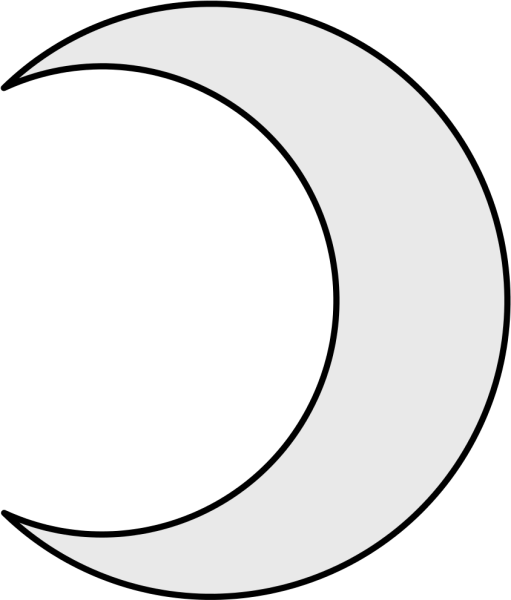 Месяц для вырезания