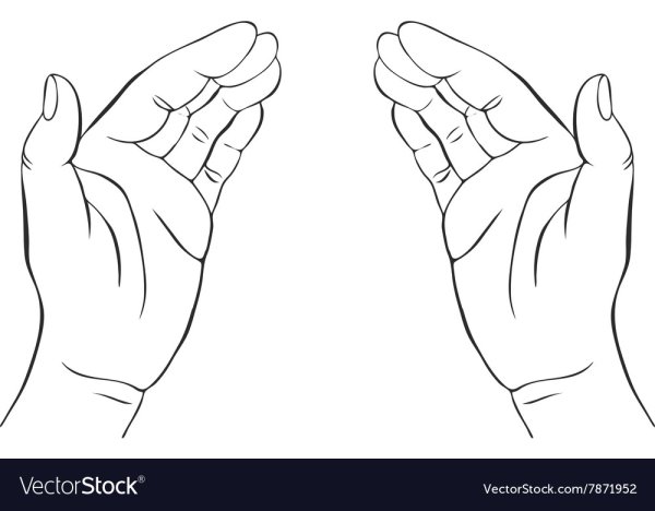 Ладонь рисунок