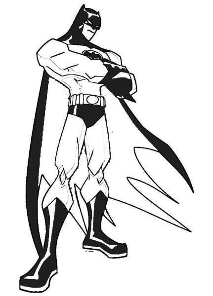 Раскраски Бэтмен 2004 Барбара