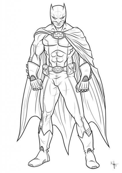 Рисовать Бэтмена