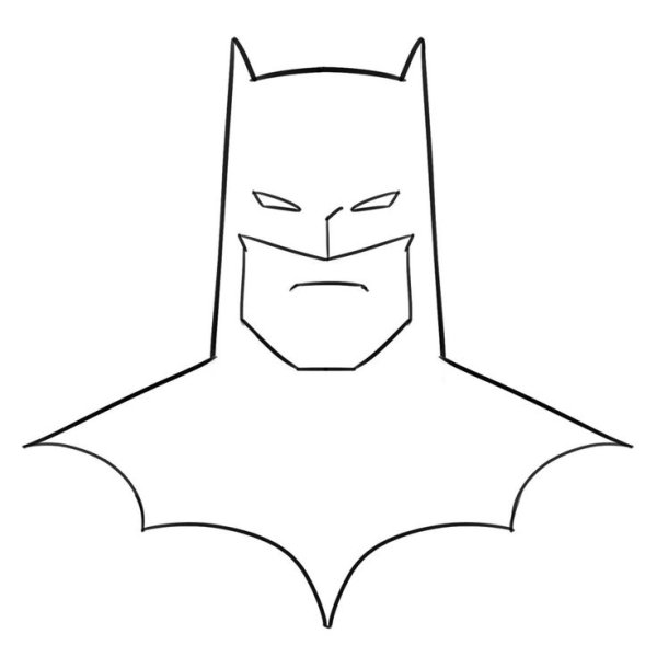 Бэтмен для рисования