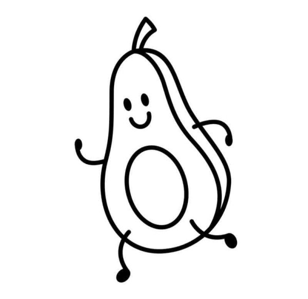 Раскраска на аву