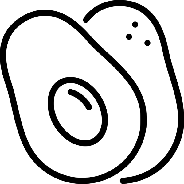 Авокадо пиктограмма