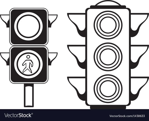 Светофор по контуру