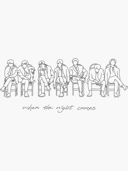 Тату АРМИ БТС эскизы