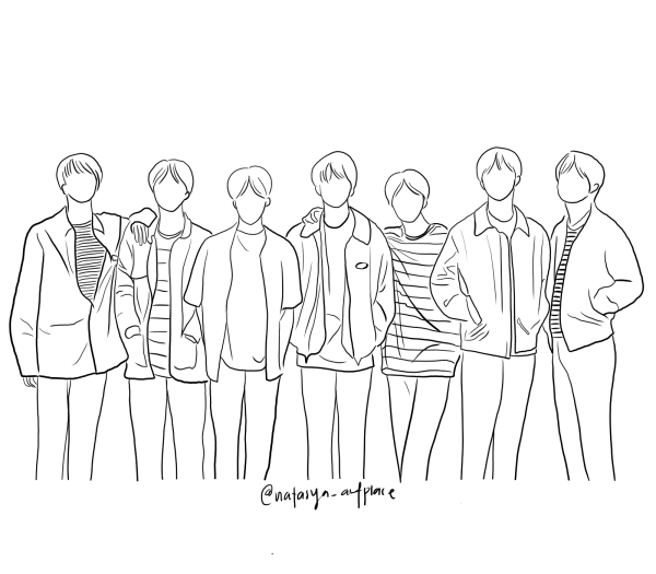 BTS Lineart