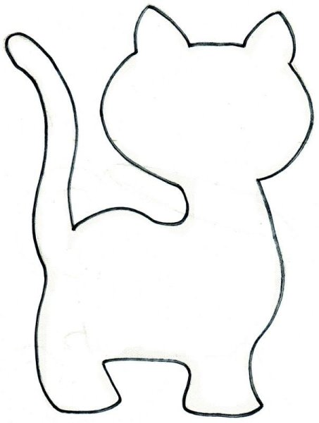 Шаблоны животных для аппликации