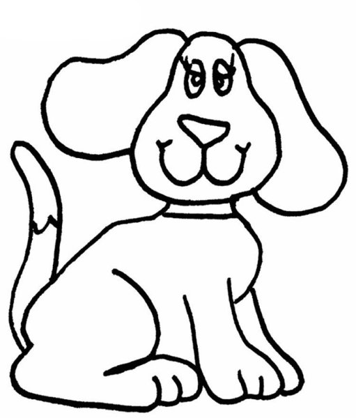 Раскраски для малышей 2-3 года