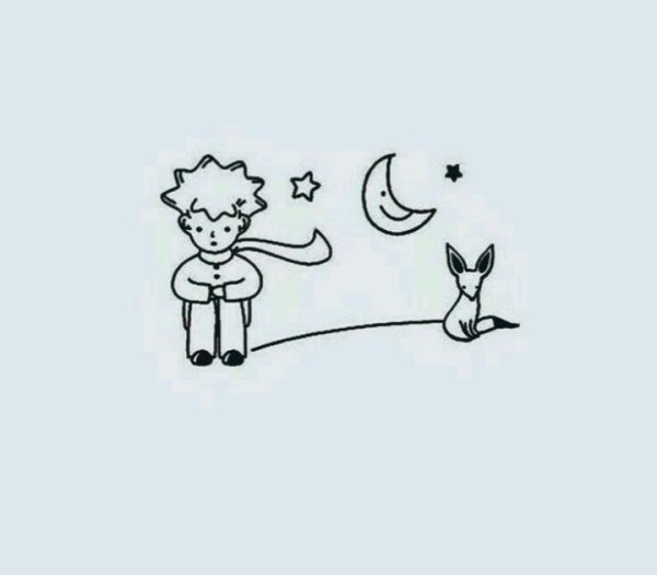 Маленький принц эскиз