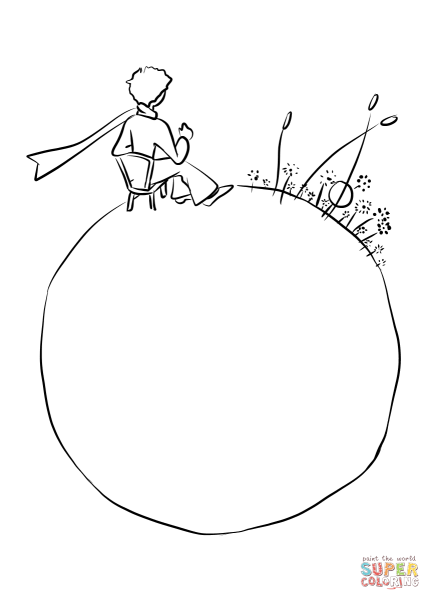 Маленький принц иллюстрации Экзюпери