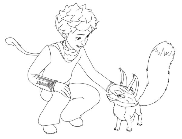 Маленький принц иллюстрации