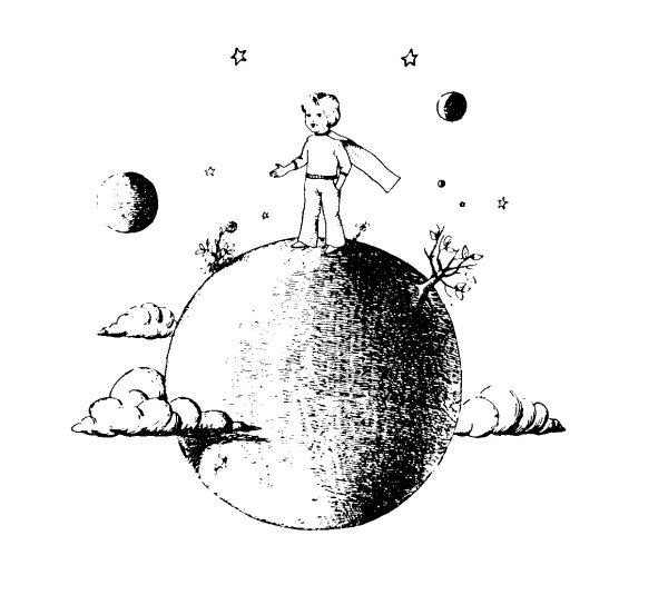 Маленький принц. Раскраска