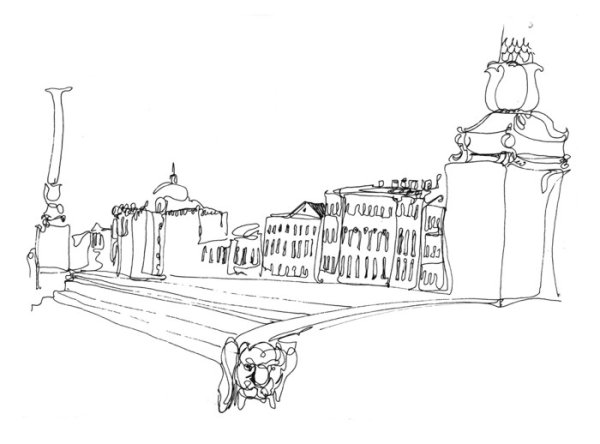 Санкт-Петербург рисунок