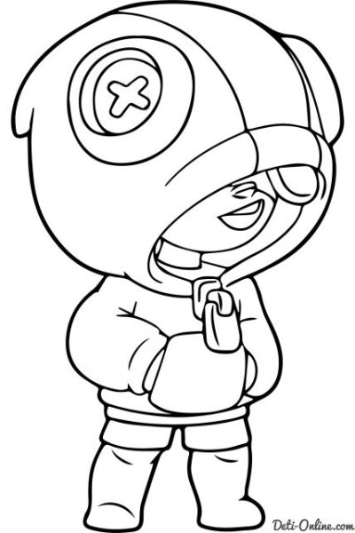 Раскраска Браво старс Леон акула