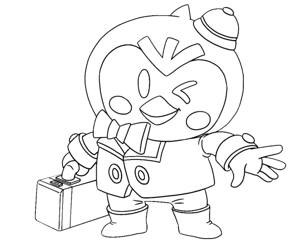 Раскраски Браво старс Мистер пи