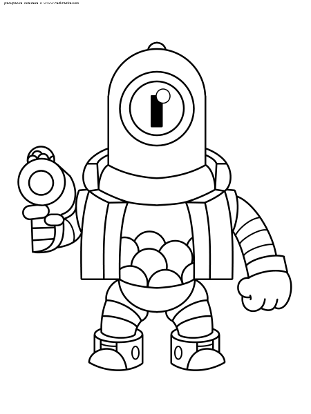 Раскраски Браво старс Рико